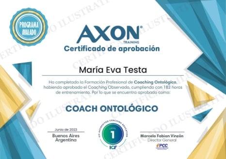 certificado estudia coaching co - axon training