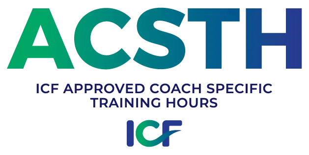 Logo ICF APPROVED COACH SPECIFIC TRAINING HOURS